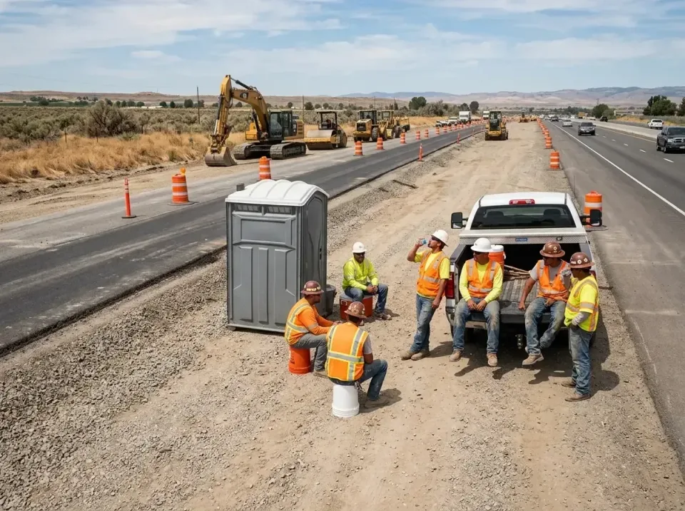 highway-road-construction-crew-007 — frequently asked questions, Porta Potty and Restroom Rentals in Ives Estates, FL
